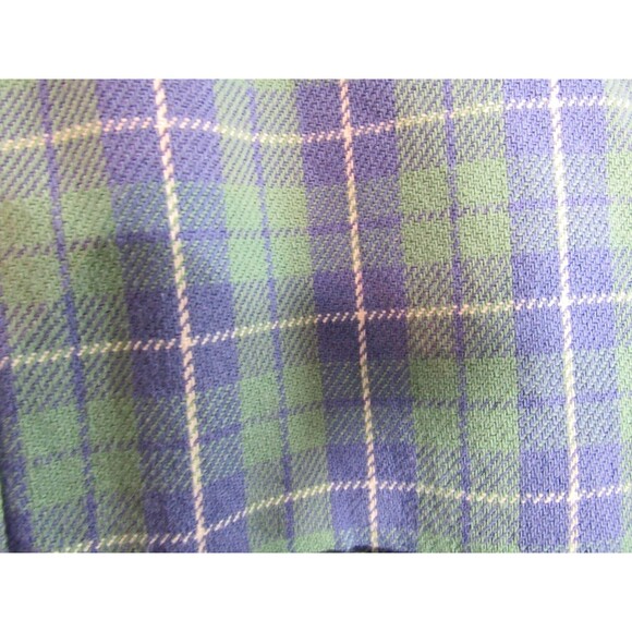 Ralph Lauren Double RL Blue Green Plaid Long Sleeve Button Down Shirt Size 2 EUC - Picture 3 of 5